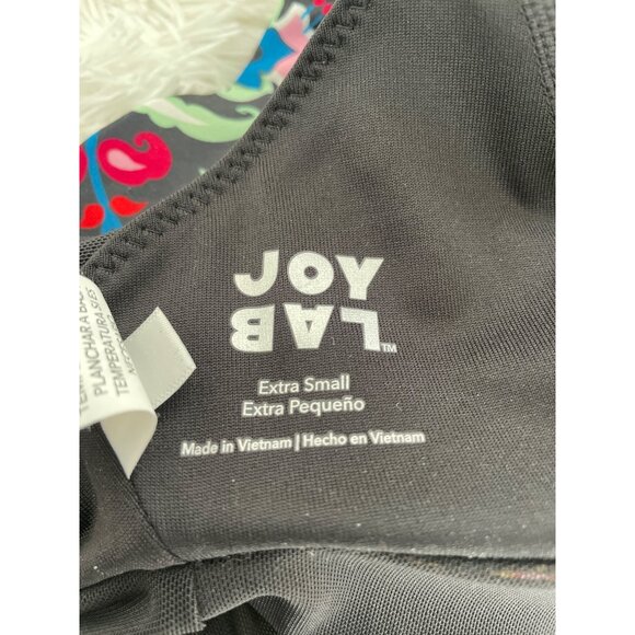 NWOT JOYLAB Multicolor Floral Sports Bra With Mesh Back Size XS - Picture 5 of 5